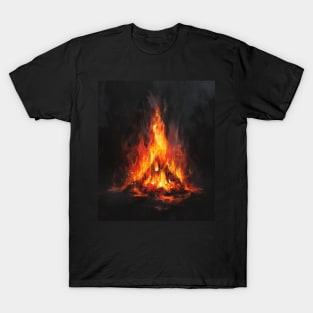 Dark Soul Wanderer Beyond the Bonfire T-Shirt